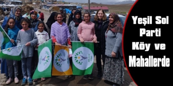Yeşil Sol Parti Kars'ta Köy ve Mahallerde 
