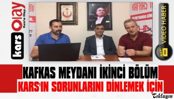 Kafkas Meydanının Konuğu Murat Bakırhan'dı