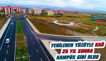 Kafkas Üniversitesi 25 Yıl Sonra Kampüs Görünümü Kazandı!