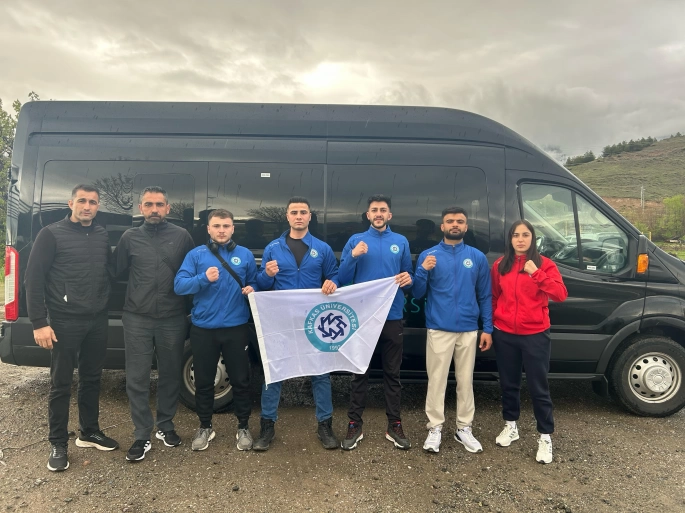 Kafkas Üniversitesi Muay Thai ekibi Antalya yolunda