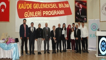 Kafkas Üniversitesi'nde Geleneksel Bilim Günleri