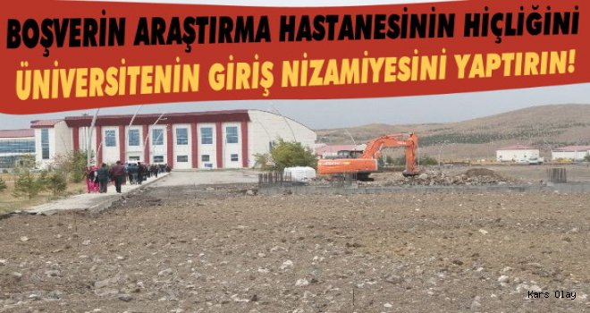 Kafkas Üniversitesi'ne Yeni Nizamiye