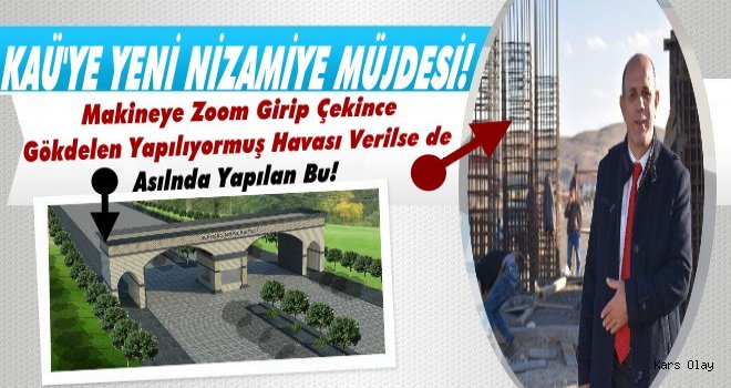 Kafkas Üniversitesi'nin Yeni Nizamiyesi Belli Oldu