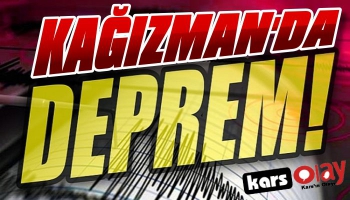 Kağızman'da 10 Dakikada 2 Kez Deprem Oldu