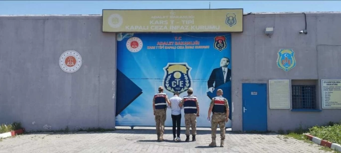 Kağızman'da 6 yıl hapis cezası bulunan kişi yakalandı