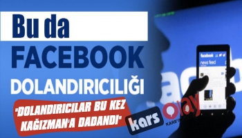 Kağızman'da Facebook Dolandırıcılığı