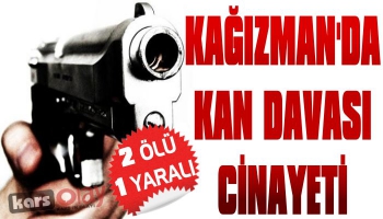 Kağızman'da Kan Davası Cinayeti:2 Ölü 1 Yaralı