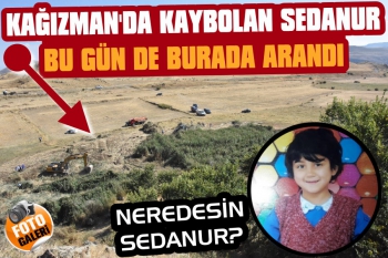 Kağızman'da Kaybolan Sedanur'dan 5 Gündür Ses Seda Yok!