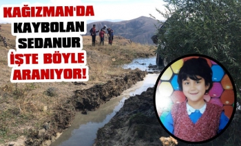 Kağızman'da Kaybolan Sedanur 4 Gündür Hala Bulunamadı