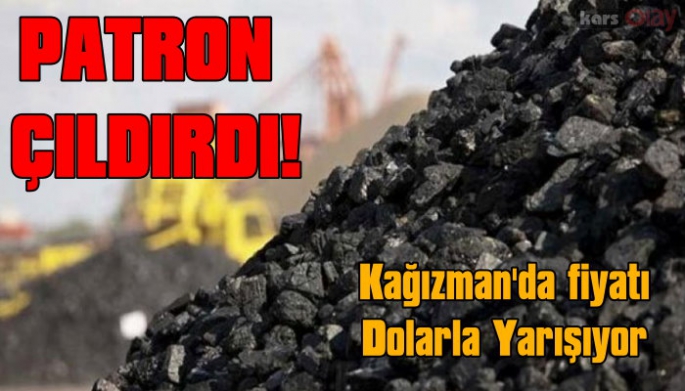 Kağızman'da Kömür Fiyatları Dolarla Yarışıyor!