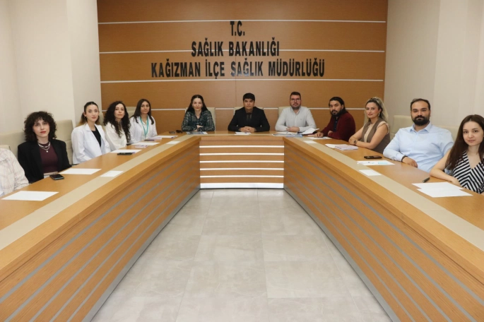 Kağızman'da sağlık hizmetlerinin genel durumu değerlendirildi