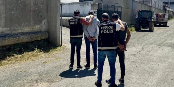 Kağızman’da ‘torbacı’ operasyonu