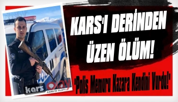 Kağızman'ı Derinden Üzen Ölüm! Polis Memuru Kazara Kendini Vurdu