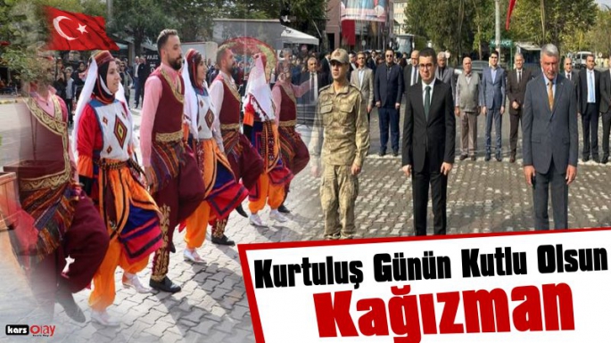 Kağızman'ın Düşman İşgalinden Kurtuluşu Törenle Kutlandı