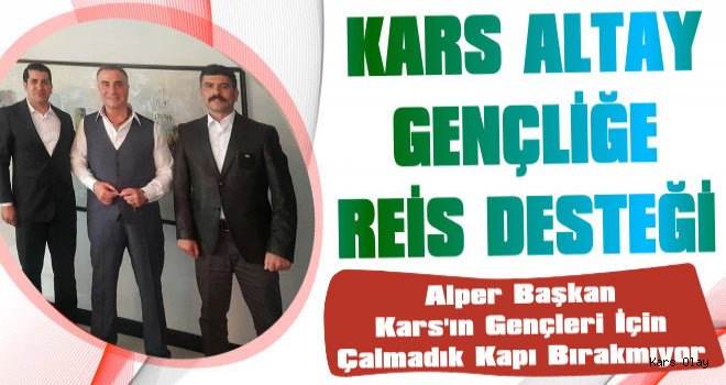 Kars Altay Gençlik'ten Sedat Peker'e Ziyaret