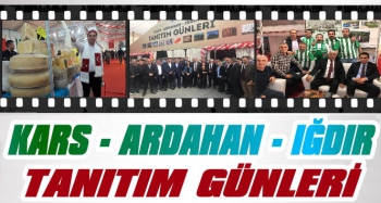Kars-Ardahan-Iğdır Tanıtım Günleri İstanbul'da