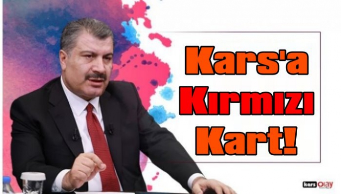 Kars aşıda kırmızı kart gördü!