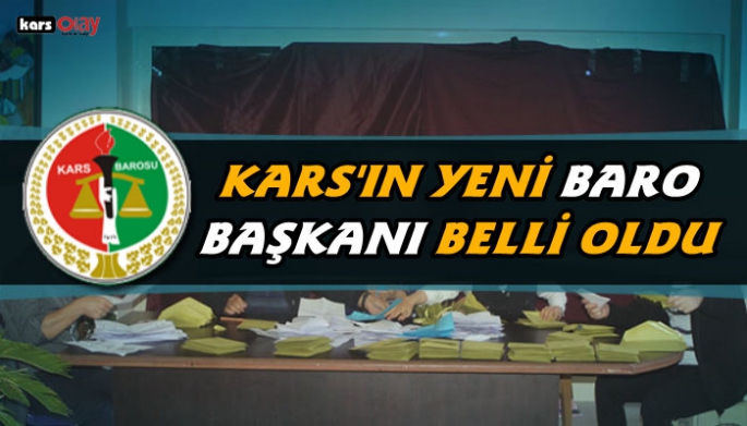 Kars Barosu’nda nefes kesen başkanlık seçimi sona erdi