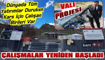 Kars Bedesten Projesinde Çalışmalar Başladı