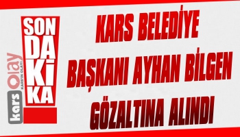 Kars Belediye Başkanı Ayhan Bilgen Gözaltına Alındı