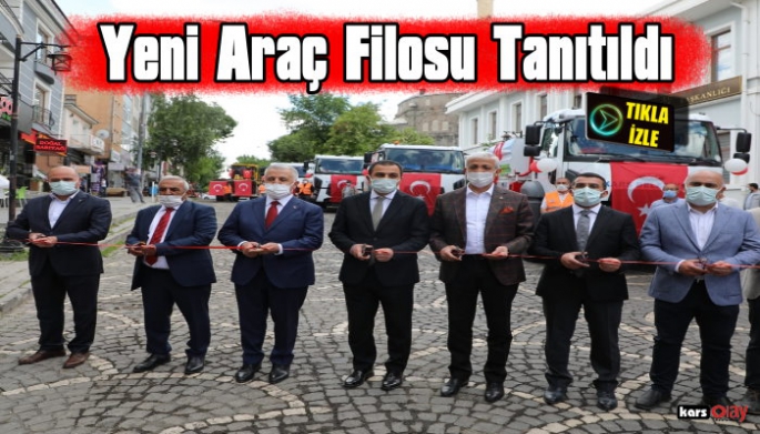 Kars Belediyesi Araç Filosuna Yeni Araçlar Ekledi