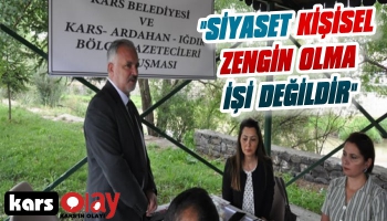 Kars Belediyesi Bölge Gazetecileri ile Buluştu