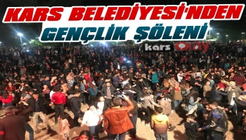  Kars Belediyesi’den Gençlik Şöleni