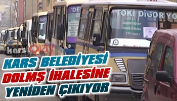 Kars Belediyesi Dolmuş İhalesine Yeniden Çıkıyor