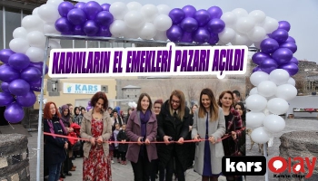 Kars Belediyesi Kadın Emek Pazarı Açıldı