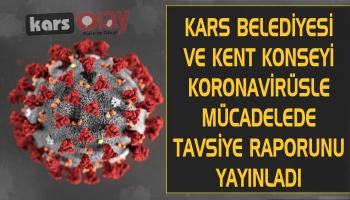 Kars Belediyesi Koronavirüsle Mücadelede Tavsiye Raporu