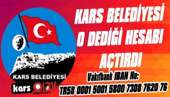 Kars Belediyesi O Dediği Hesabı Açtırdı