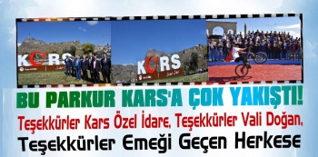 Kars Bisiklet Parkuru ve Yürüyüş Yolu Hizmete Açıldı