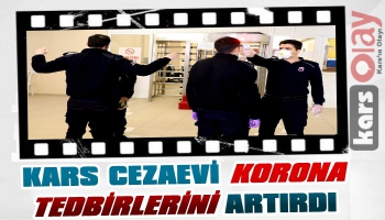 Kars Cezaevi Korona Tedbirlerini Artırdı