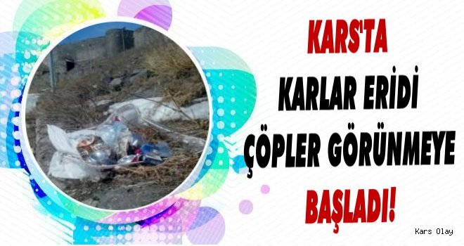 Kars Çöpten Geçilmiyor!