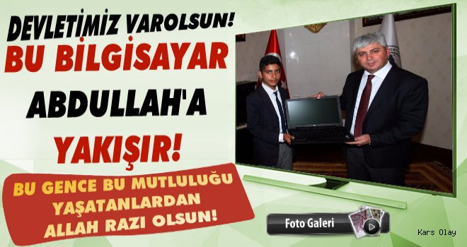 Kars Digor TEOG Birincisine Devlet Eli!