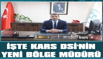 Kars DSİ Bölge Müdürü Değişti