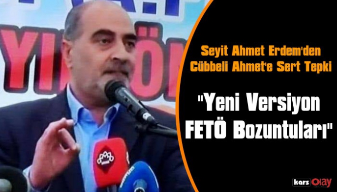  Kars Ehlibeyt Alimleri Birliği Başkanı Seyit Ahmet Erdem'den Cübbeli Ahmet'e Sert Tepki
