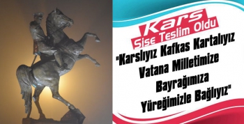 Kars Gece Saatlerinde Sise Teslim Oldu