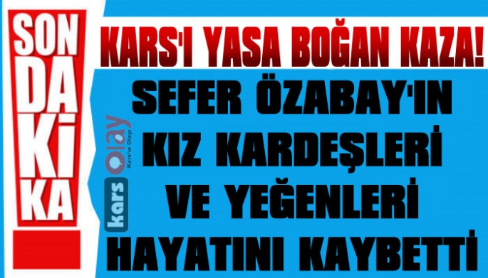 Kars'ı Yasa Boğan Kaza