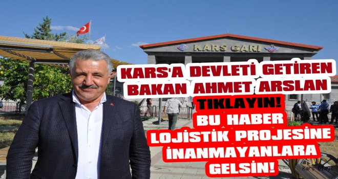 Kars-Iğdır-Aralık-Dilucu Demiryolu Hattı Başlıyor