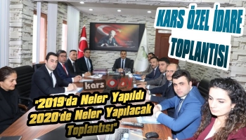 Kars İl Özel İdaresi Yatırımları Değerlendirme Toplantısı