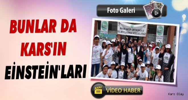 Kars İmam Hatip Ortaokulundan Bilim Fuarı