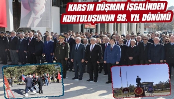 Kars'ın Düşman İşgalinden Kurtuluşunun 98. Yıl Dönümü