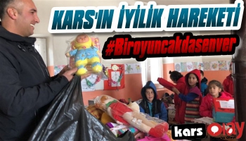 Kars'ın İyilik Hareketi 'Bir Oyuncak da Sen Ver'