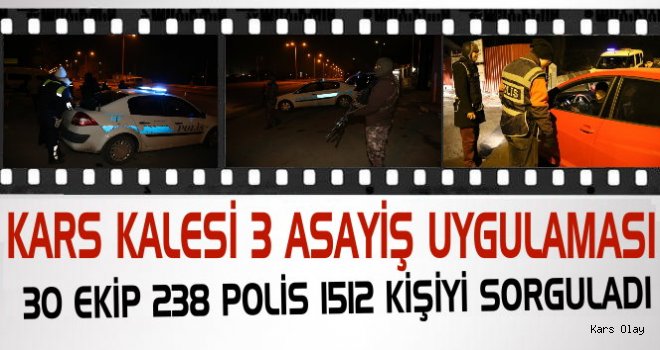 Kars Kalesi 3. Asayiş Uygulaması