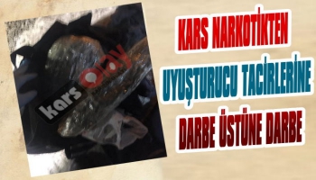 Kars Narkotik'ten Uyuşturucuya Darbe Üstüne Darbe