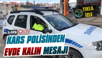 Kars Polisinden Anonslu Koronavirüs Uyarısı