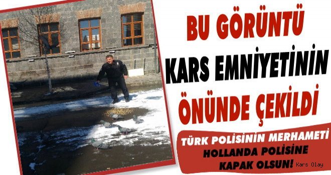 Kars Polisin'den Duyarlı Davranış!