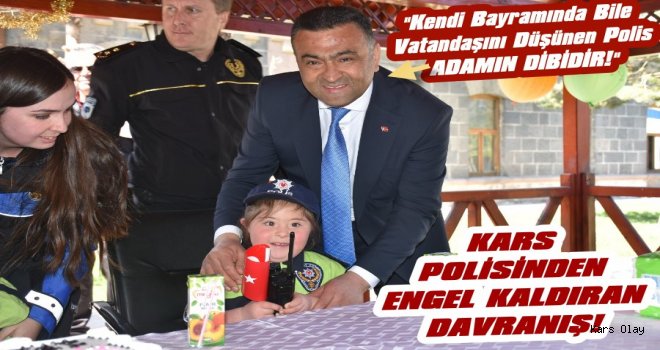 Kars Polisinden Engel Kaldıran Davranış!