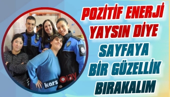 Kars Polisinden Engellilere Ziyaret